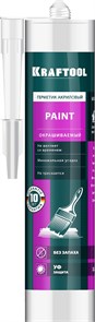 KRAFTOOL PAINT, 300 мл, белый, универсальный акриловый герметик (41251-0) 30758