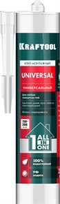 KRAFTOOL UNIVERSAL, 310 мл, белый, универсальный монтажный клей (41341) 30785