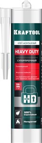 KRAFTOOL HEAVY DUTY, 310 мл, белый, особопрочный монтажный клей (41348) 30790