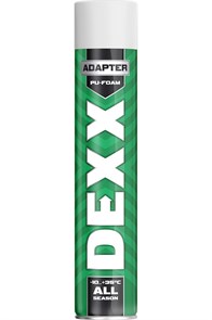 DEXX ADAPTER, 750 мл, адаптерная, выход до 25 л, монтажная пена (41123) 30803