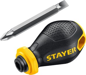 STAYER MaxFix, PH2/SL6, 32 мм, переставная отвертка (2511) 12202348