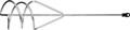 STAYER 120х580 мм, шестигранный хвостовик, оцинкованный, Миксер для песчано-гравийных смесей, MASTER (06015-12-60) - фото 495396