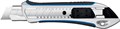 ЗУБР Титан-А, 18 мм, металлический обрезиненный нож с автостопом, Профессионал (09177) - фото 504791