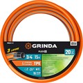 GRINDA FLEX 3, 3/4″, 15 м, 20 атм, из термоэластопласта, трёхслойный, армированный, гибкий, поливочный шланг, PROLine (429008-3/4-15) 15964452 - фото 671703