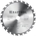 KRAFTOOL Fast, 185 х 20 мм, 24Т, пильный диск по дереву (36950-185-20) 23394767 - фото 677672