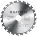 KRAFTOOL Fast, 250 х 30 мм, 24Т, пильный диск по дереву (36950-250-30) 23394773 - фото 677712