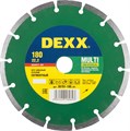 DEXX Multi Universal, 180 мм, (22.2 мм, 7 х 2.2 мм), сегментный алмазный диск (36701-180) 14426 - фото 688496