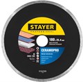 STAYER Сeramo-25, d 180 мм, (25.4 мм, 5 х 2.2 мм), сплошной алмазный диск, Professional (3665-180) 14455 - фото 688511