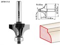 ЗУБР 31.8 x 17 мм, радиус 9.5 мм, фреза кромочная калевочная №1, Профессионал (28784-31.8) 16418 - фото 690738