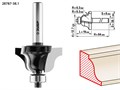ЗУБР 38.1 x 19 мм, радиус 6.3 мм, фреза кромочная калевочная №4, Профессионал (28787-38.1) 16422 - фото 690763