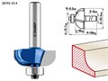 ЗУБР 25.4 x 10 мм, радиус 6.3 мм, фреза кромочная калевочная №2, Профессионал (28702-25.4) 16442 - фото 690872