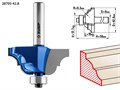 ЗУБР 42.8 x 19 мм, радиус 6.3 мм, фреза кромочная калевочная №4, Профессионал (28705-42.8) 16451 - фото 690921