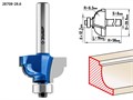 ЗУБР 28.6 x 16 мм, радиус 6.3 мм, фреза кромочная калевочная №7, Профессионал (28708-28.6) 16456 - фото 690932
