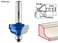 ЗУБР 28.6 x 16 мм, радиус 6.3 мм, фреза кромочная калевочная №7, Профессионал (28709-28.6) 16459 - фото 690943