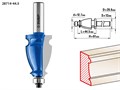 ЗУБР 44.5 x 28 мм, хвостовик 12 мм, фреза кромочная фигурная №3, Профессионал (28714-44.5) 16473 - фото 691014