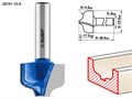 ЗУБР 23.8 x 16 мм, радиус 4.8 мм, фреза пазовая фасонная №2, Профессионал (28741-23.8) 16519 - фото 691222