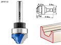 ЗУБР 22 x 13 мм, радиус 3.2 мм, фреза пазовая фасонная с верхним подшипником, Профессионал (28747-22) 16528 - фото 691255