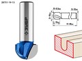 ЗУБР 19 x 13 мм, радиус 9.5 мм, фреза пазовая галтельная, Профессионал (28751-19-13) 16538 - фото 691300