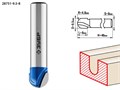 ЗУБР 9.5 x 8 мм, радиус 4.8 мм, фреза пазовая галтельная, Профессионал (28751-9.5-8) 16542 - фото 691315
