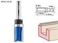 ЗУБР 15.8 x 25.4 мм, хвостовик 8 мм, фреза пазовая прямая с верхним подшипником, Профессионал (28756-15.8-26) 16572 - фото 691456