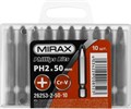 MIRAX PH2, 50 мм, 10 шт, биты (26253-2-50-10) 20681 - фото 699497