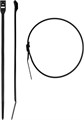 ЗУБР КОБРА, 3.6 x 150 мм, нейлон РА66, 50 шт, черные, кабельные стяжки с плоским замком, Профессионал (30935-36-150) 30305 - фото 713193