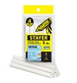 STAYER Cristal, 1 х 100 мм, 6 шт, прозрачные, универсальные клеевые стержни Professional (0682-H6) 30840 - фото 713951