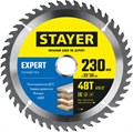 STAYER Expert, 230 x 32/30 мм, 48T, точный рез, пильный диск по дереву (3682-230-32-48) 7437356 - фото 722813