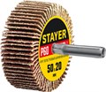 STAYER d 50 x 20 мм, P60, на шпильке d 6 мм, круг шлифовальный лепестковый (36607-060) 8646295 - фото 723565