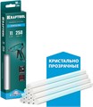 KRAFTOOL Cristal, 11 х 250 мм, 10 шт, кристально прозрачные, клеевые стержни (06846-10) 9053698 - фото 724086